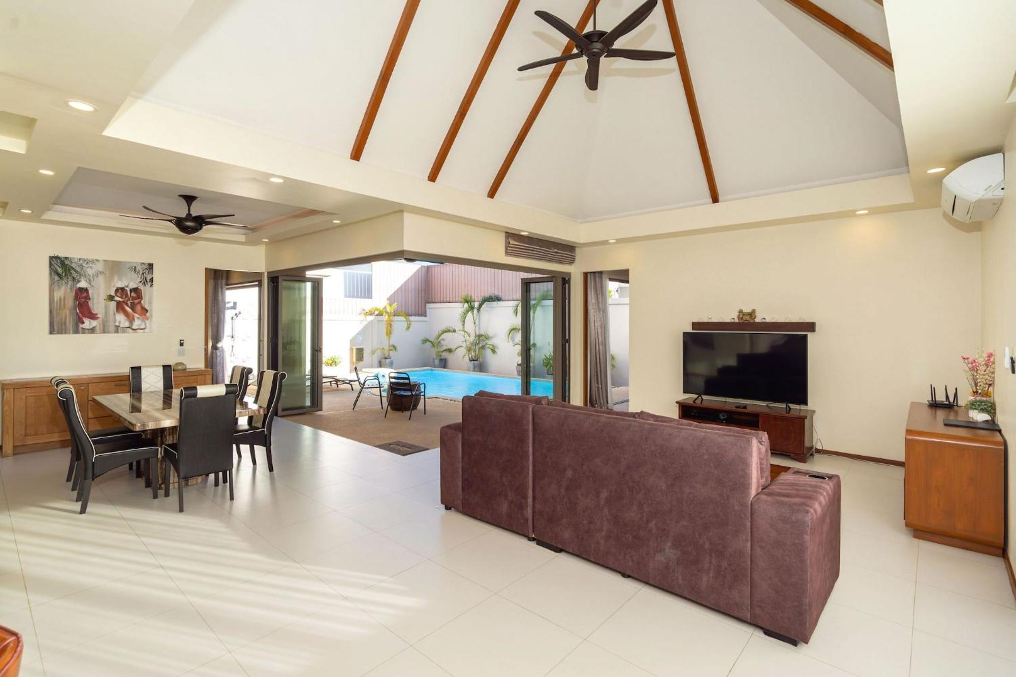 New Boutique Pool Sequoia Close To And Naiharn וילה Rawai