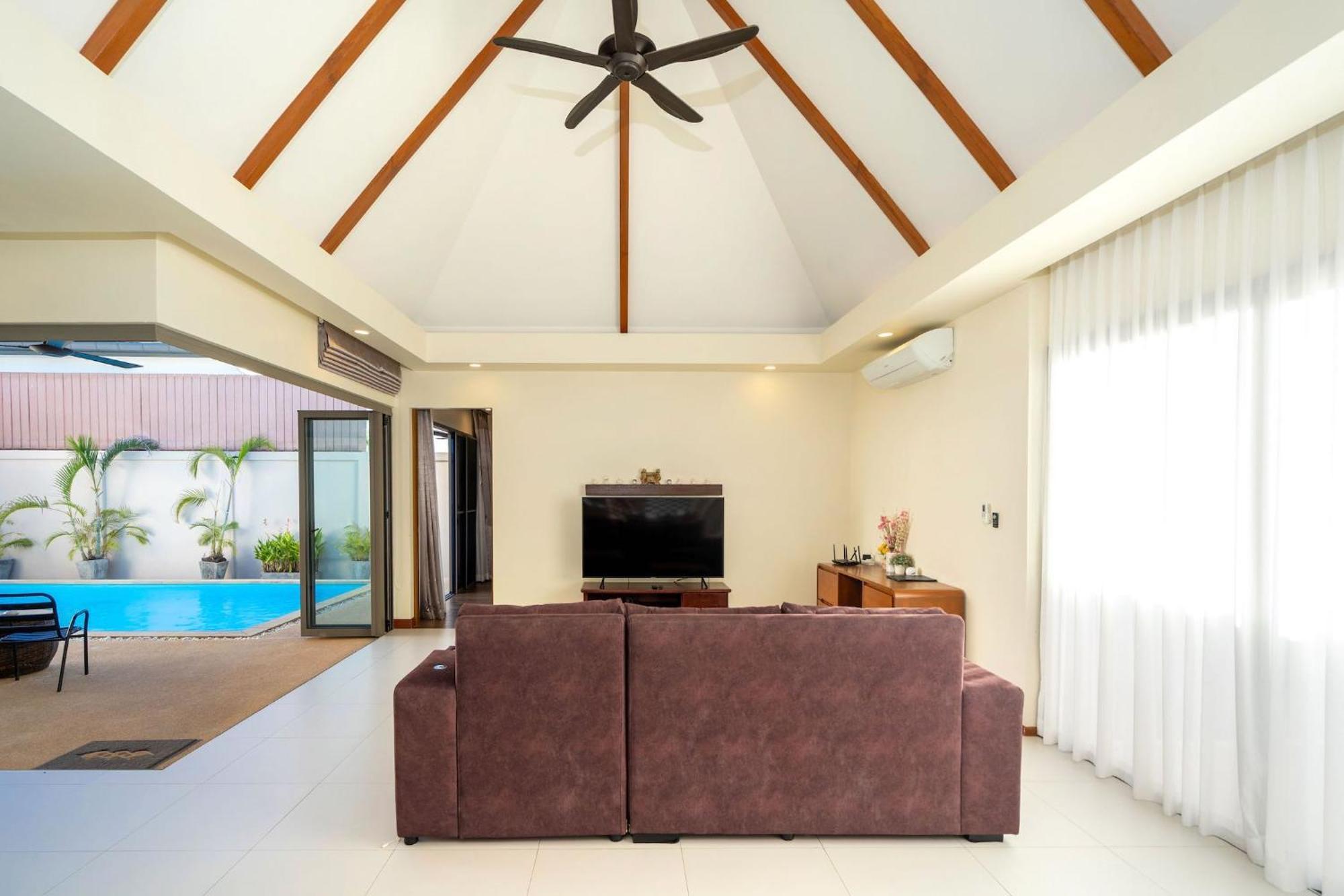 Villa New Boutique Pool Sequoia Close To And Naiharn Rawai
